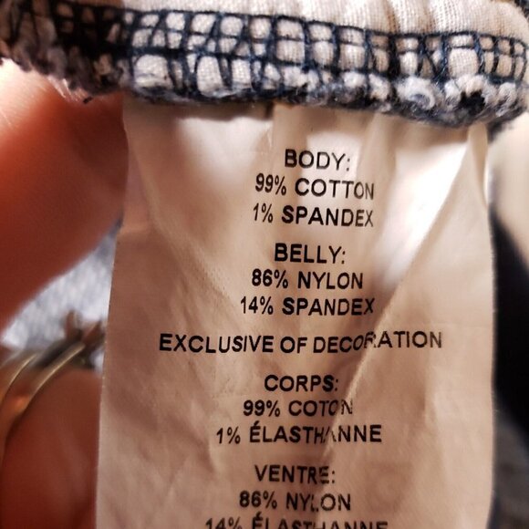 A Pea In The Pod Maternity Womens Pull On Bootcut Jeans XL - Picture 8 of 9